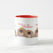 Pekingese Kerstmis Mok (Midden)