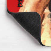 Pekingese kleurenblok muismat (Hoek)