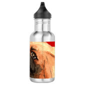 Pekingese kleurenblok waterfles  (Rechts)