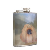 Pekingese Koninklijk Heupfles (Rechts)