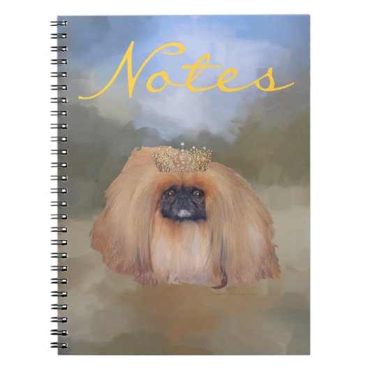 Pekingese Koninklijk Notitieboek (Voorkant)