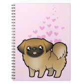 Pekingese Love (puppy cut) Notitieboek (Voorkant)