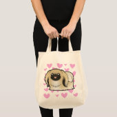 Pekingese Love (show cut) Tote Bag (Voorkant (product))