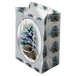 Pekingese Lovers Kerstmis Medium Cadeauzakje