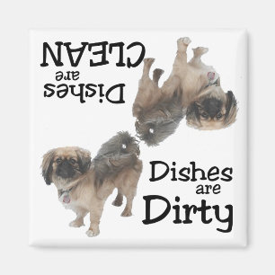 Pekingese Lovers Vaatwasser Magneet
