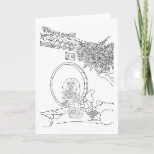 Pekingese Maan Poort Kaart
