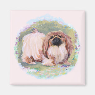 Pekingese magneet