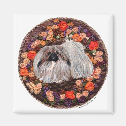 Pekingese magneet (Voorkant)