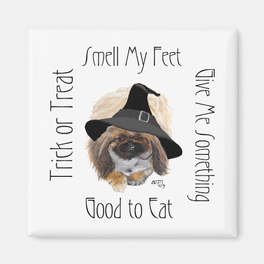 Pekingese magneet (Voorkant)