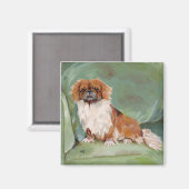 Pekingese magneet (Voorkant / Achterkant)
