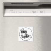 Pekingese Magneet (Insitu (Vaatwasser))