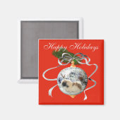 Pekingese magneet (Voorkant / Achterkant)