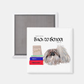 Pekingese Magneet (Voorkant / Achterkant)