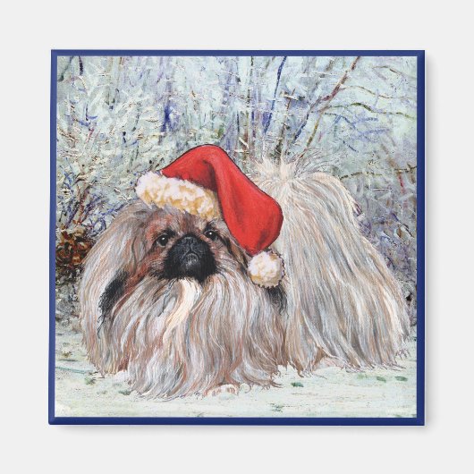 Pekingese magneet (Voorkant)