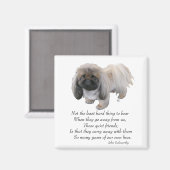Pekingese magneet (Voorkant / Achterkant)