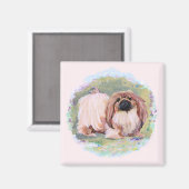 Pekingese Magnet (Voorkant / Achterkant)