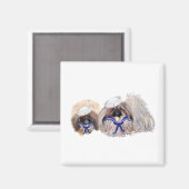 Pekingese Magnet (Voorkant / Achterkant)