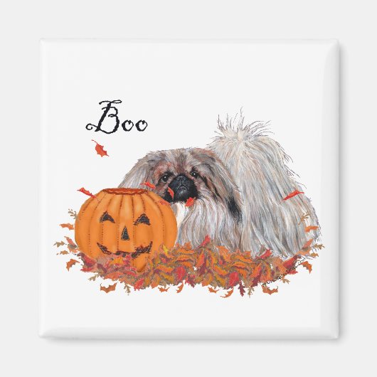 Pekingese Magnet (Voorkant)