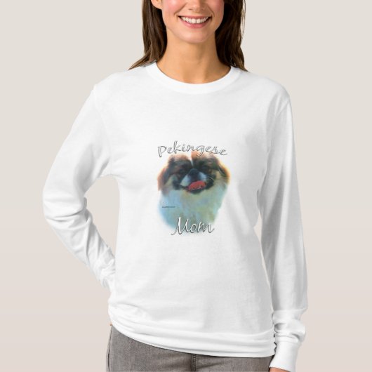 Pekingese mama 2 t-shirt (Voorkant)