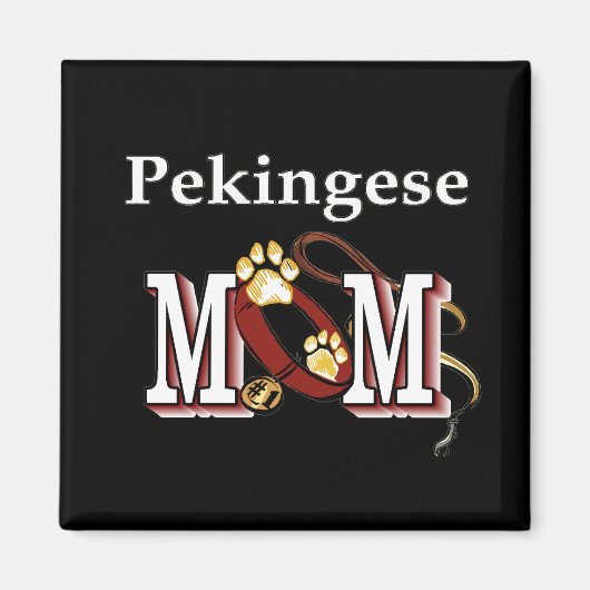 Pekingese MOM Gifts Magneet (Voorkant)