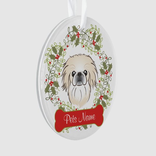 Pekingese Ornament (voorkant)
