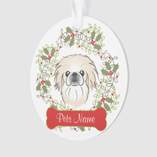 Pekingese Ornament (voorkant)