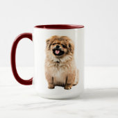 Pekingese Personalized Mug Mok (Links)