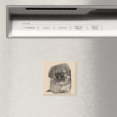 Pekingese Pup Magneet (Insitu (Vaatwasser))