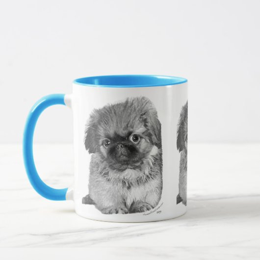 Pekingese Pup Mok (Links)