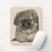 Pekingese Pup Muismat (Met muis)