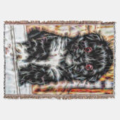 Pekingese Puppy Deken (Voorkant)