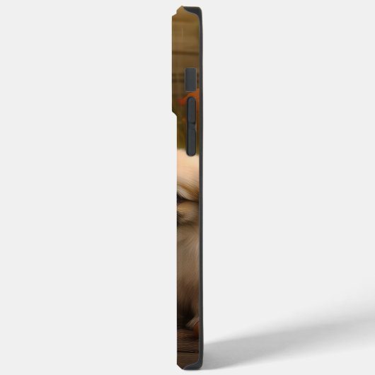 Pekingese Puppy Herfst Verrukking Pompoen Case-Mate iPhone Case (Achterkant / Links)