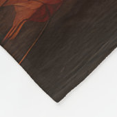 Pekingese Puppy Herfst Verrukking Pompoen Fleece Deken (Hoek)