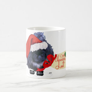 Pekingese Puppy Kerstmis Koffiemok