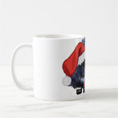 Pekingese Puppy Kerstmis Koffiemok (Links)