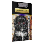 Pekingese Puppy Klembord (Rechts)