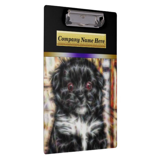 Pekingese Puppy Klembord (Rechts)