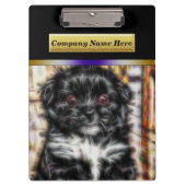 Pekingese Puppy Klembord (Voorkant)