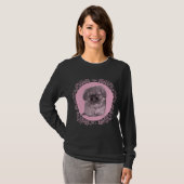 Pekingese Puppy op Roze T-shirt (Voorkant volledig)