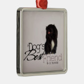 Pekingese Puppy Ornament (Rechts)