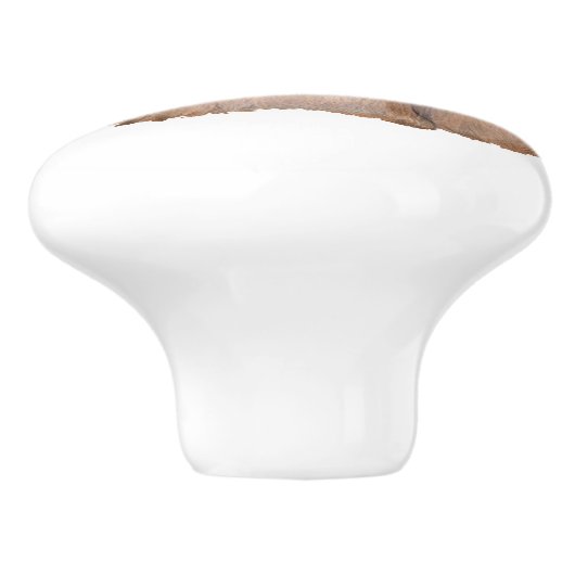 Pekingese Queen Keramische Knop (Zijkant)