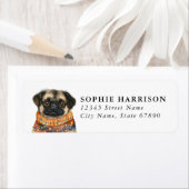 Pekingese Return Address Labels (Insitu)