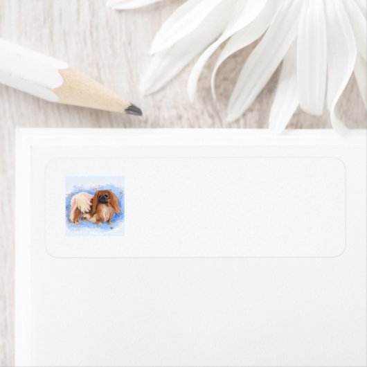 Pekingese Return Address Labels (Insitu)