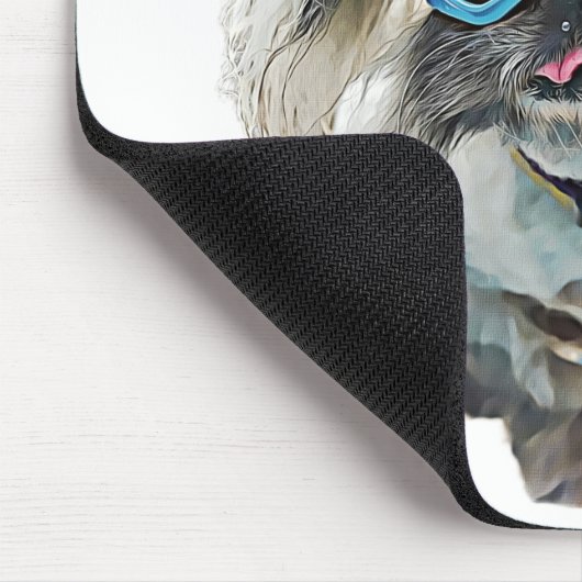 Pekingese Rockstar Mongo Muismat (Hoek)