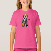 Pekingese Rockster Kind T-Shirt (Voorkant)