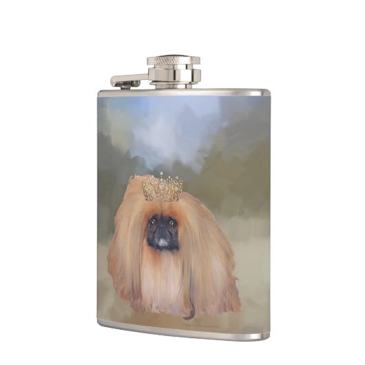 Pekingese Royal Heupfles (Links)