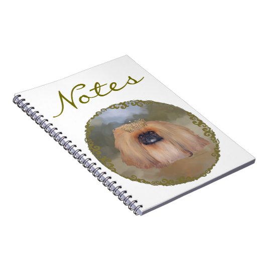 Pekingese Royal Notitieboek (Rechterzijde)