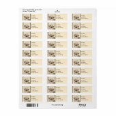 Pekingese schildering - Kute Original Dog Art Etiket (Full Sheet)