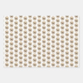 Pekingese schildering - Kute Original Dog Art Inpakpapier Vel (Voorkant 2)