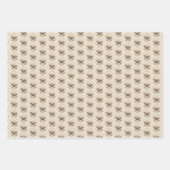 Pekingese schildering - Kute Original Dog Art Inpakpapier Vel (Voorkant)